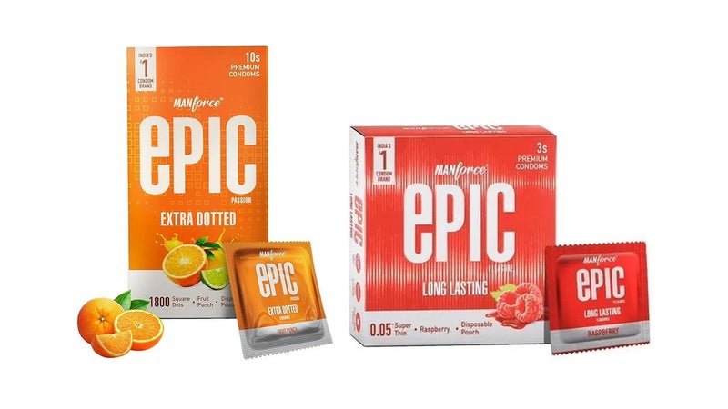 Manforce واقيات ذكريّة – عبوة مغامرة الصيف بنكهة فاكهة العاطفة والتوت – إحساس منعش وفاكهي - Image 1